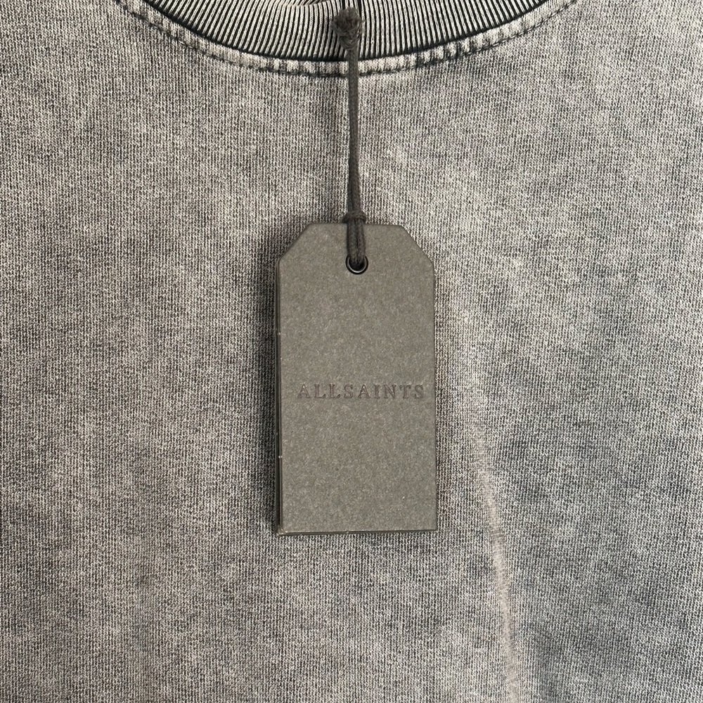 NWT All Saints grey cutout sweatshirt size XS